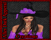 A.D.A. Purple Witch Hat