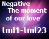 Negative - The moment of