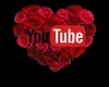 Youtube Heart red