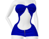 SEXY BLUE DRESS
