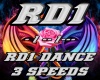RD1 DANCE - 3 SPEEDS
