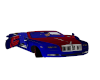 red n blue car