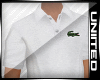 U. Lacoste Shirt -White-