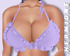 Lavender bikini top