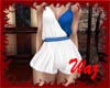 !W Classic Romper 1 Blue
