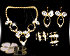 Black Gold Jewelry set