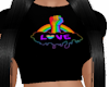 T Shirt M Rainbow