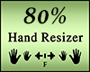 Hand Scalar 80%