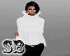 White Turtle Neck Sweate