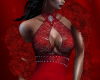 Red Lace Sexy Dress