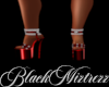 !BM Glitter Red Heels