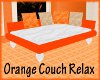 Orange Couch Relax