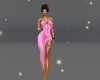 Elegant Pink dress glitt