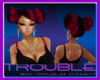 TROUBLE PINK BUN$ HAIR