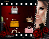 !L Red Rose Display Bag
