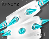 !!K Spike Teal Left W