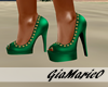 g;FuJi green heels
