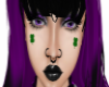 shamrock face tattoos