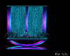 Neon Wall Water Fountain