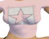 S* Lt. Pink Star Shirt