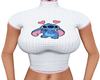 White Stitch Top