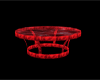 Radiant Red Table W/Pose
