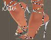 Zebra Wrap Heels