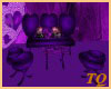 ~TQ~purple butterflycouc