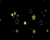 floating gold stars dj