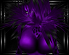 b purple felina fur shld