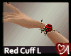 .a Rose Cuff L RED 