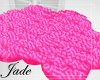 Hard Pink Clouds Rugs