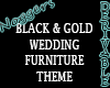 Black & Gold Wedding