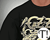 T! Ozzy Black Tee/Tatt