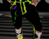 Pants neon yellow
