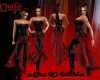 VAMPIRE RED  DRESS 