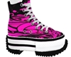 Balck Pink Shoes