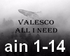 Valesco - All I Need