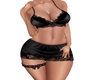 Lace and Garter Black