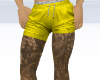 Yellow shorts w tattoos1