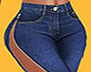 Sexy Zipper Blue Jeans