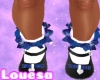 lKl Blue Tartan Shoes