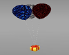 Floating Balloons & Gift