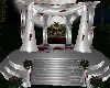 Red Wedding Arch