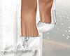 White Elegant heels