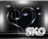 *SK*Music Heart Lamp