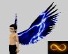 Blue Lightning Wings
