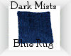 ~DM~Blue Fur Rug