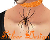 SW Pumpkin Spider Choker