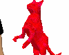 weird red neo cat